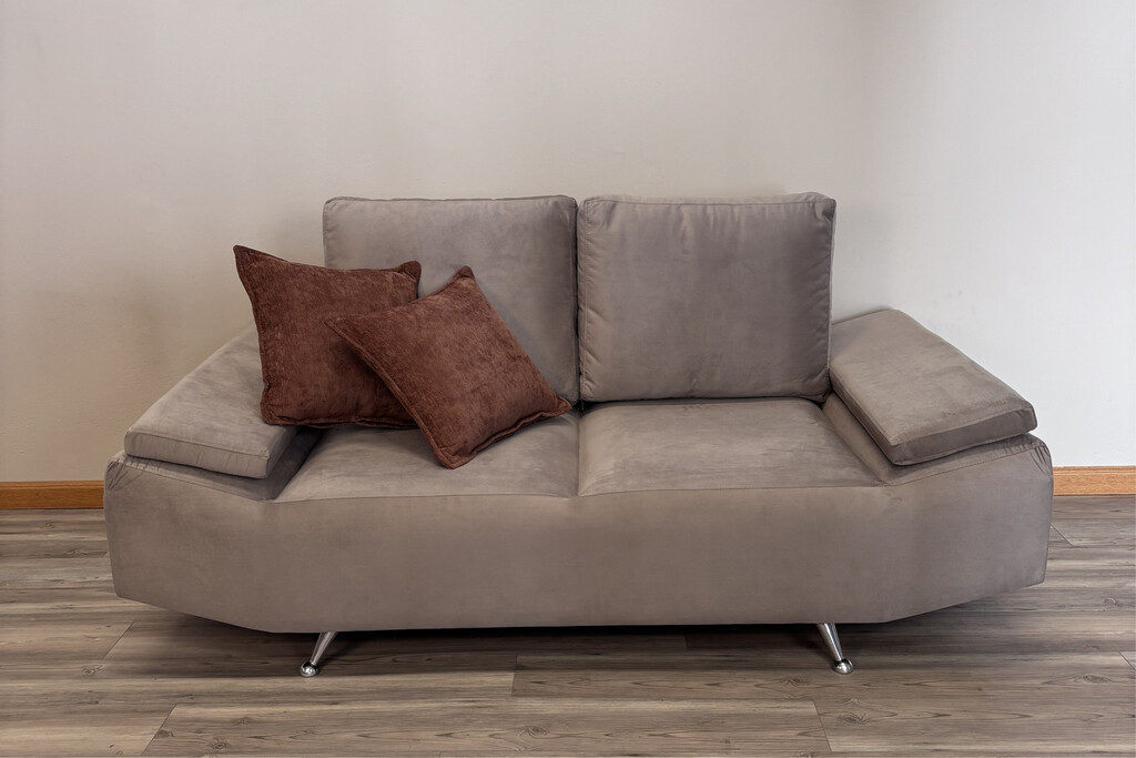 Sofa Cama Confort Liquidacion Pana Zoom Gamuza