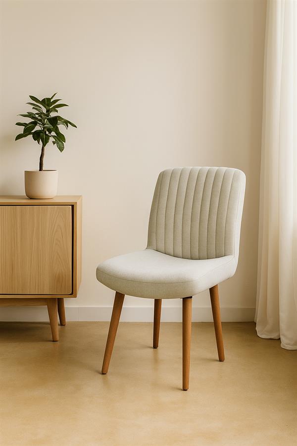 Silla Leeds Base 4 Patas de Madera