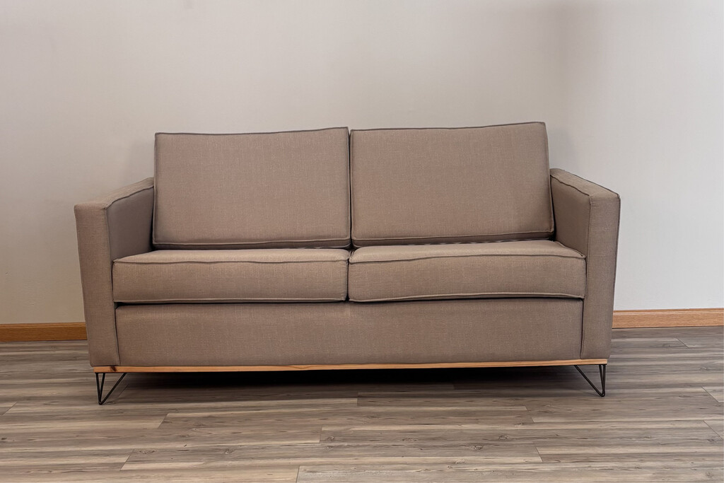 Sofa Toscana Liquidacion Lino Rustico Arena